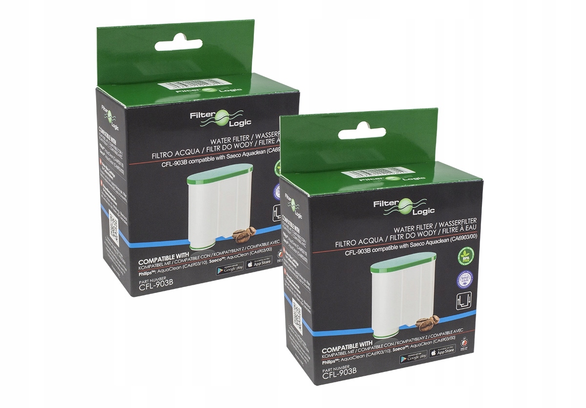 

Filtr CFL903B zamiennik Aquaclean Saeco CA6903 2x