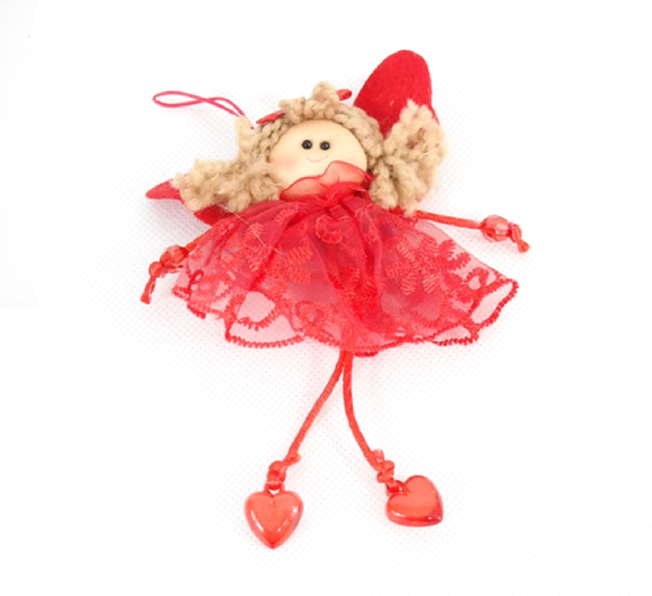 

Zawieszka na choinkę ozdoba aniołek Rękodzieło