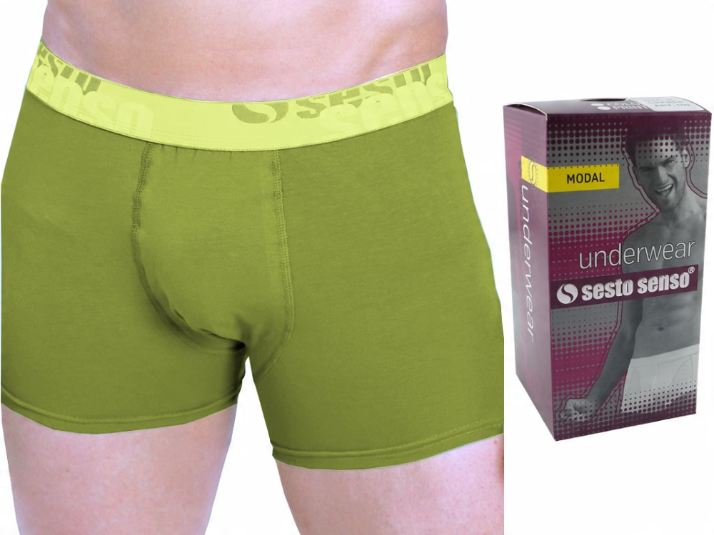 

Sesto Senso Bokserki Męskie model 109 lycra r L