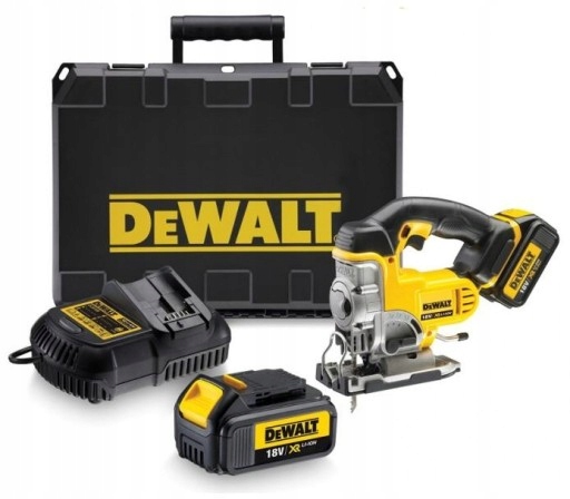 Akumulátorová přímočará pila 18V 2x4Ah DeWALT DCS331M2