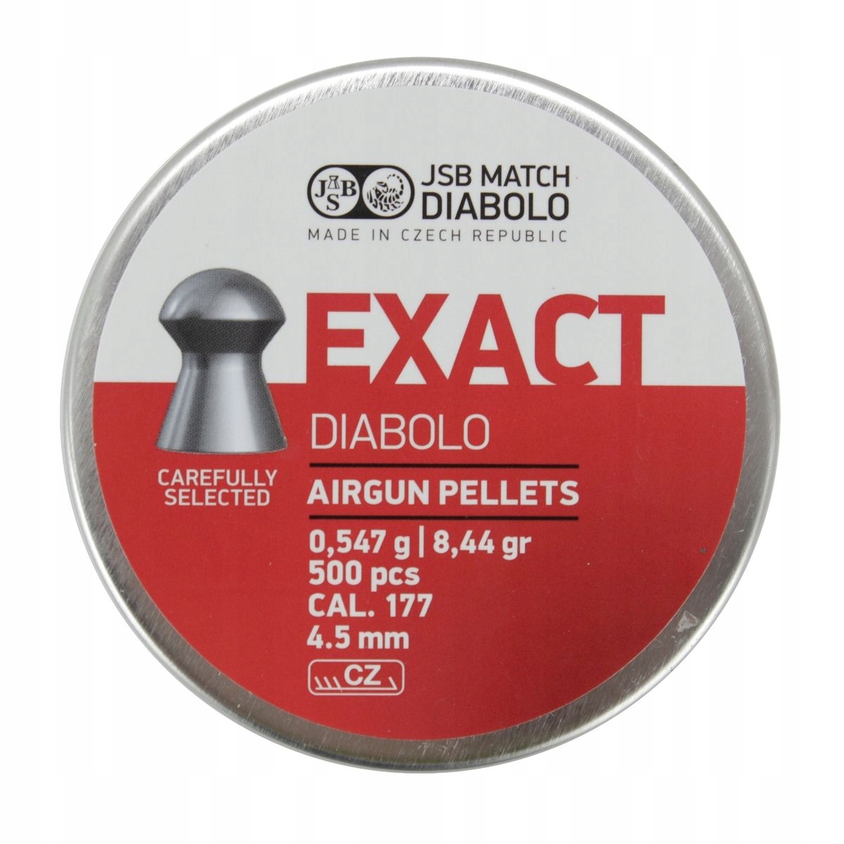Śrut Diabolo Jsb Exact 4,52 mm 1op500szt.
