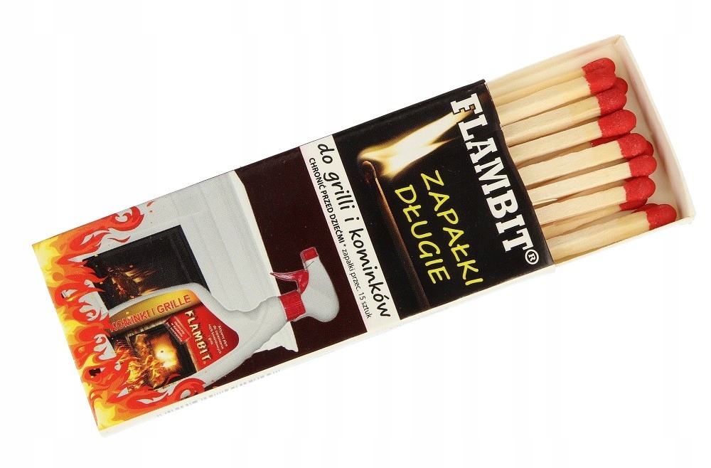 Zapałki długie Flambit opak.15 szt.