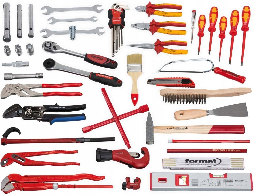 PROFESJONALNY ZESTAW NARZĘDZI SANITARNYCH FORMAT