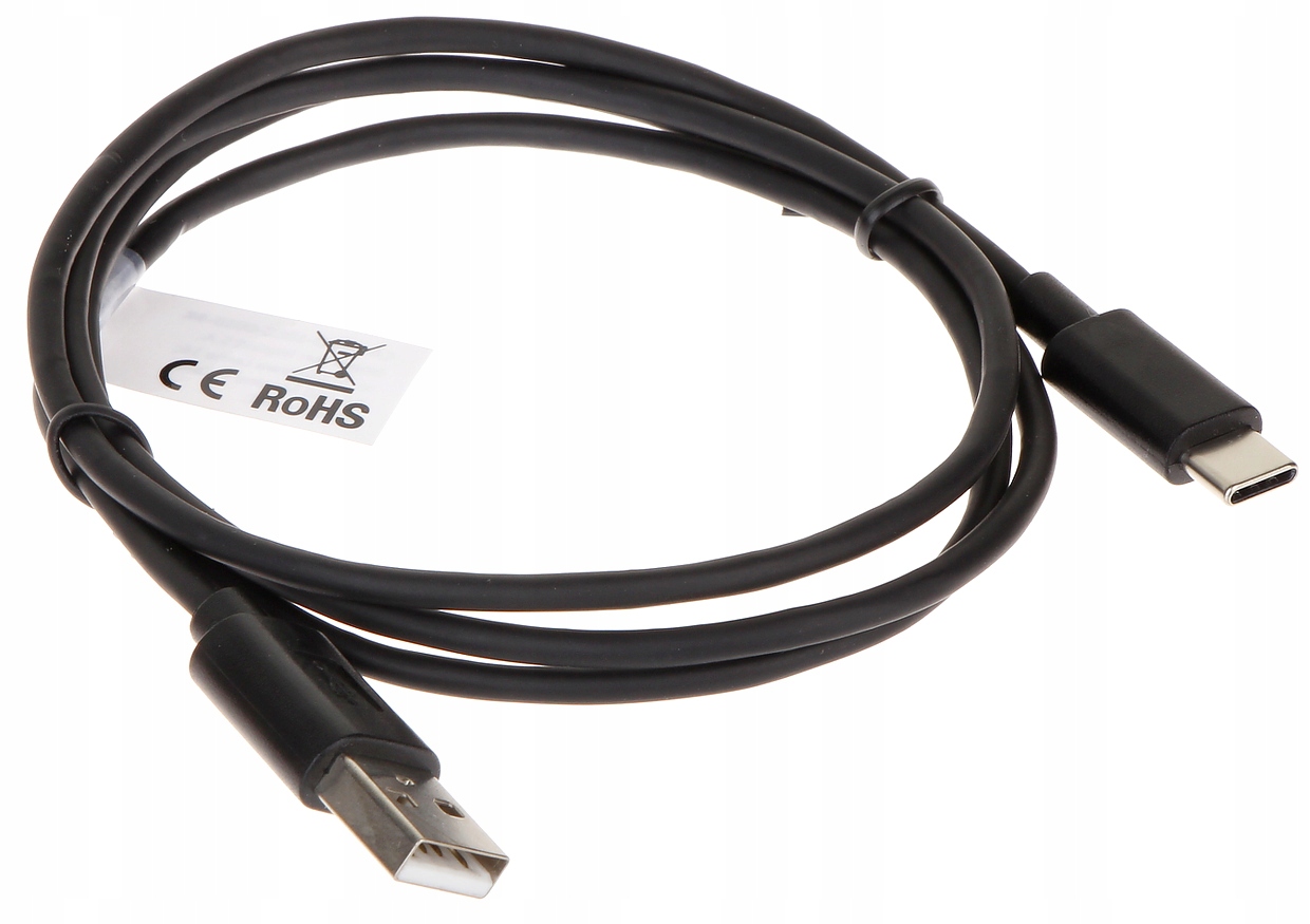 

Przewód USB-W-C/USB-W-1M/B czarny 1m