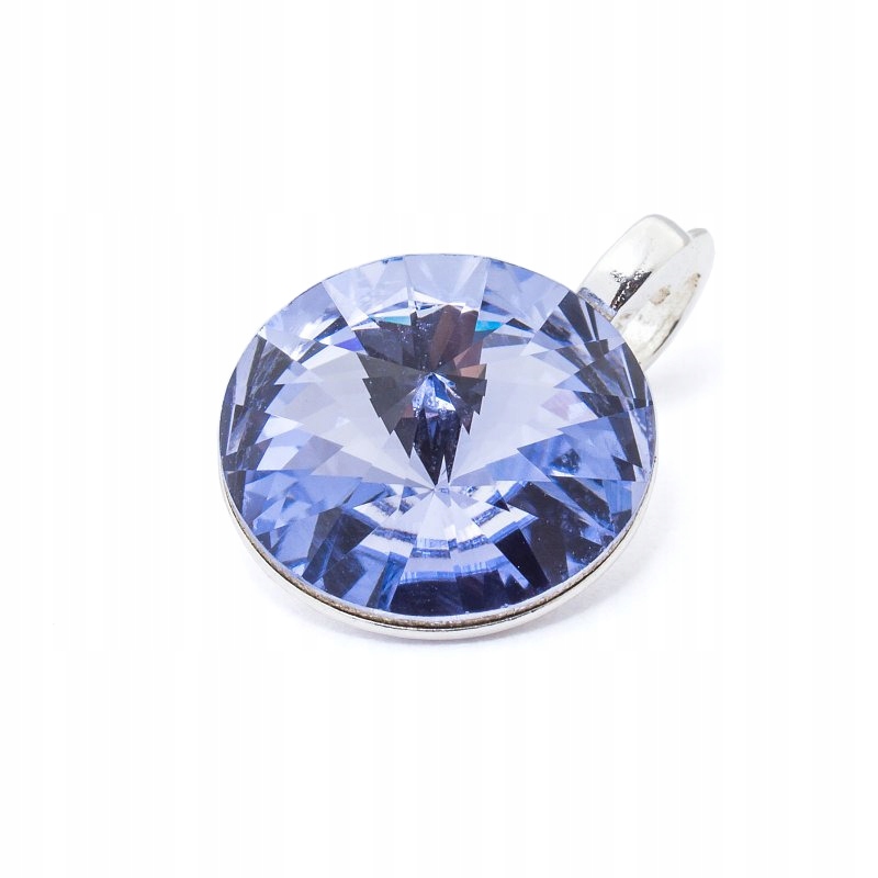 

Wisiorek srebrny z kr. Swarovski Rivoli 12mm Provl