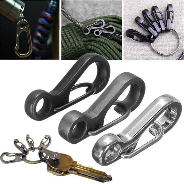

Mini Karabińczyk Łącznik Paracord Brelok Survival