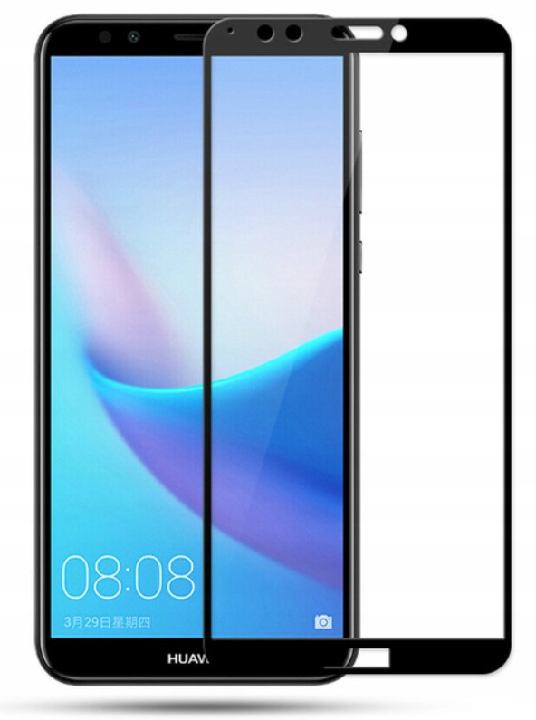 

Szkło Hartowane 6D do Huawei Y6 2018 Prime Y6 2018
