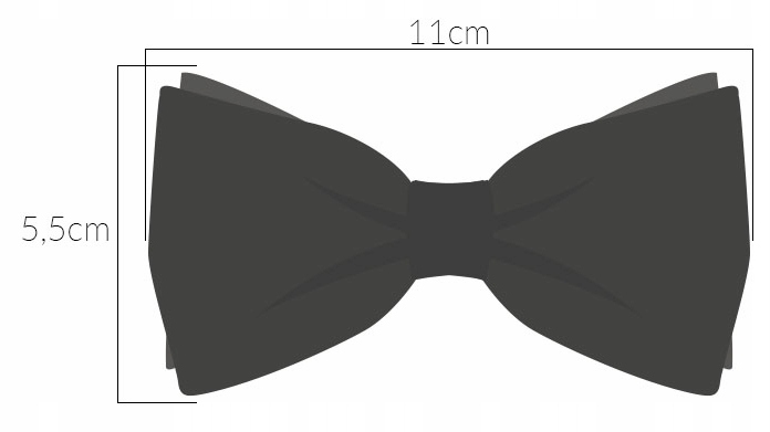 Czerwono-granatowa mucha we wzór paisley A59 Marka inna