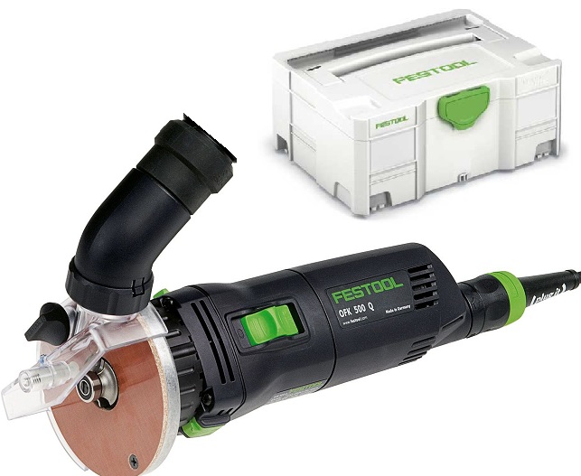 Lehká hranatá frézka 450W Festool Ofk 500 Q Plus R3 574355 Kufr