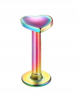 

Labret serce g.w. LGW-OZ002 1,2/6/4 Kolorowy