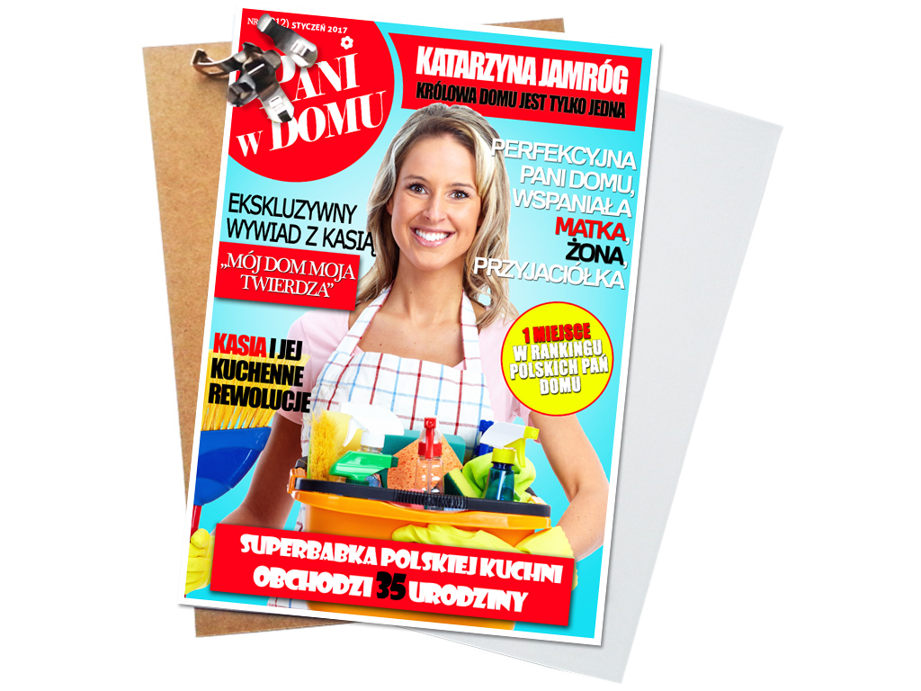 

Na 18 20 30 40 Urodziny Okładka A4 Zdjęcie