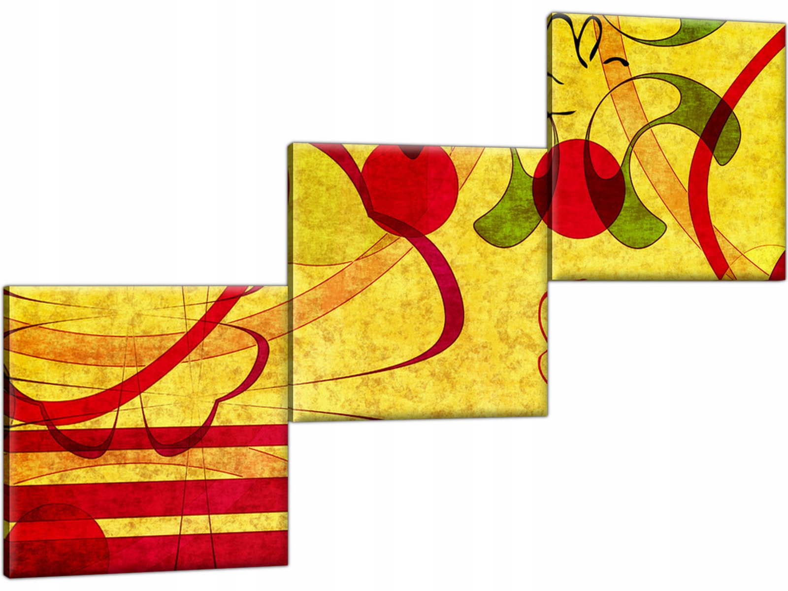 

Obraz Piękny Nowoczesny 120x80 Abstrakcja 3 cześc