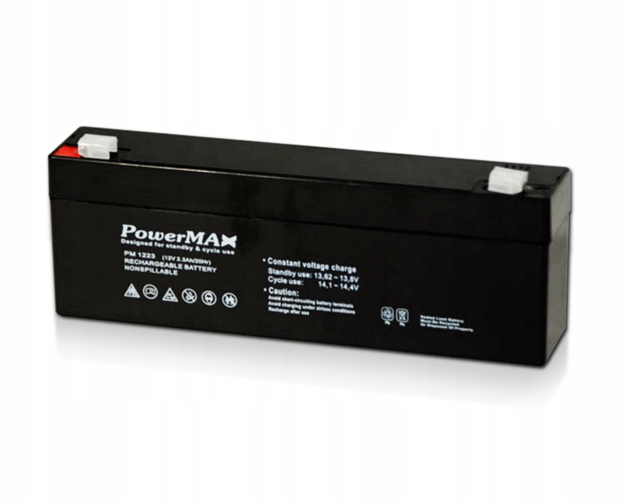 AKUMULATOR ŻELOWY 12V 2.3Ah