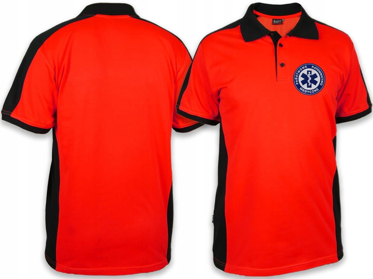 

Koszulka Polo Fluo Ratownik Medyczny 100% bawełny