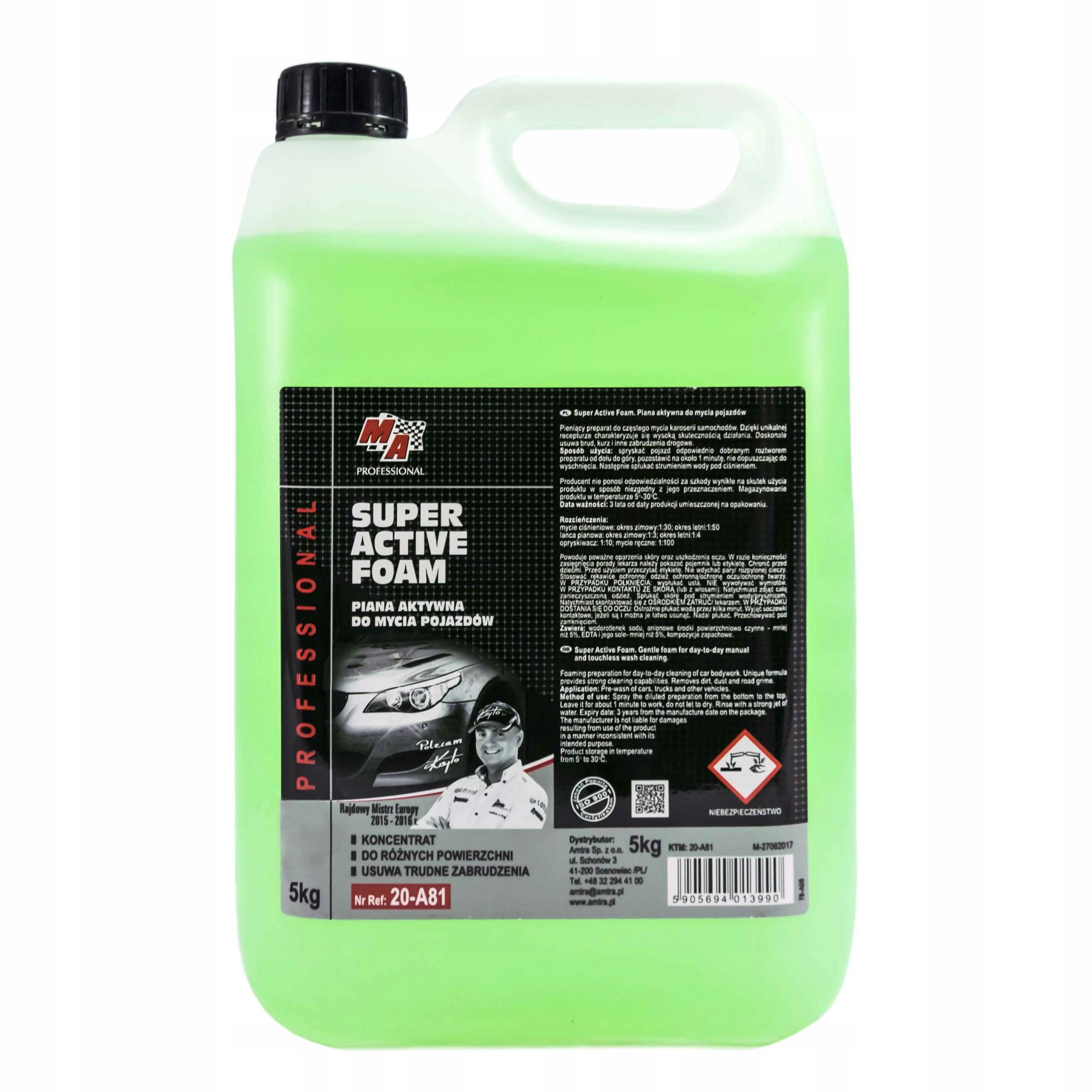 

Aktywna Piana Active Foam 5L-MA Professional