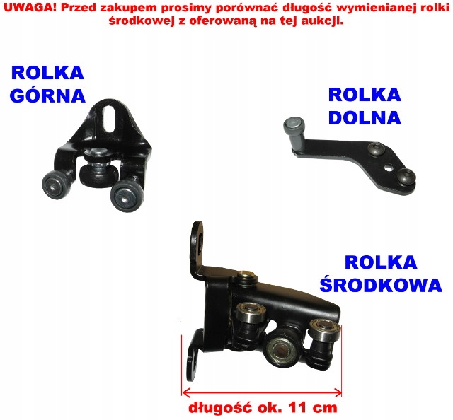 FORD TRANSIT 6 7 PROWADNICA DRZWI PRZESUWNYCH KPL Part manufacturer Other
