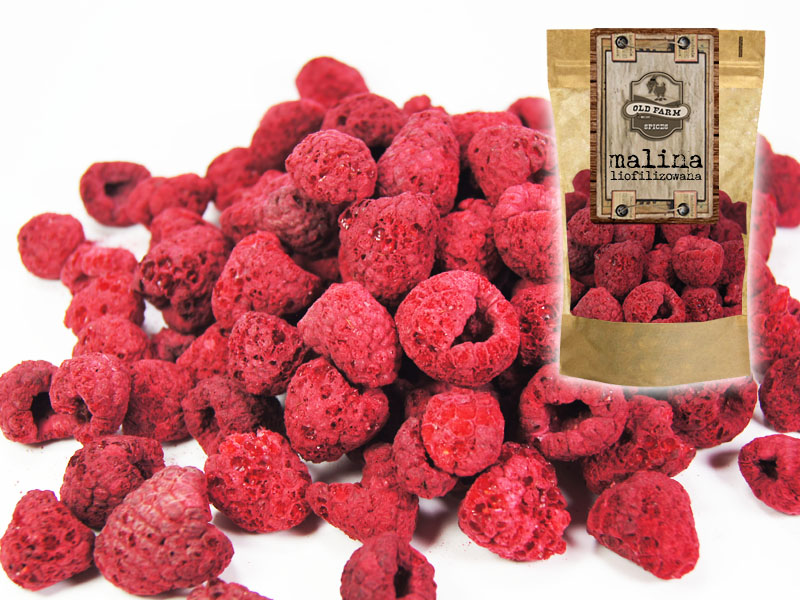 Malina Celá Lyofilizovaná 500 G Lio Velkoobchod Loď 1 gat