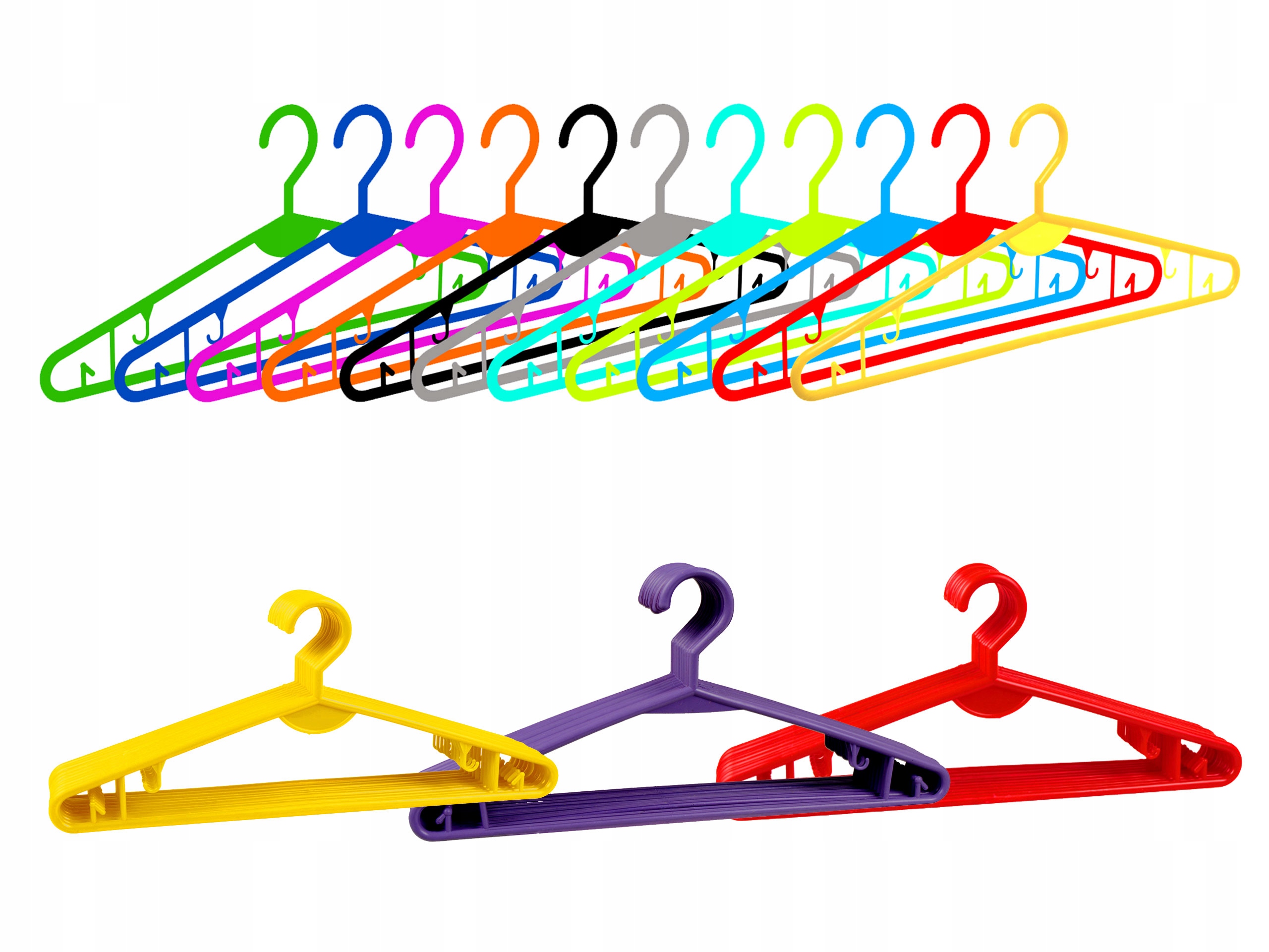 

Wieszak Na Ubrania Wieszaki Ubraniowe MIX 25 Szt