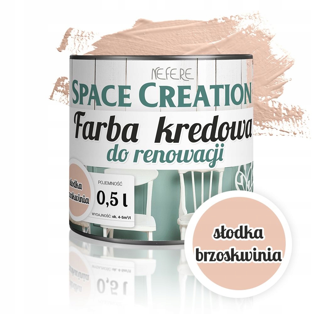 

Farba kredowa renowacyjna Chalk Stylizacja mebli