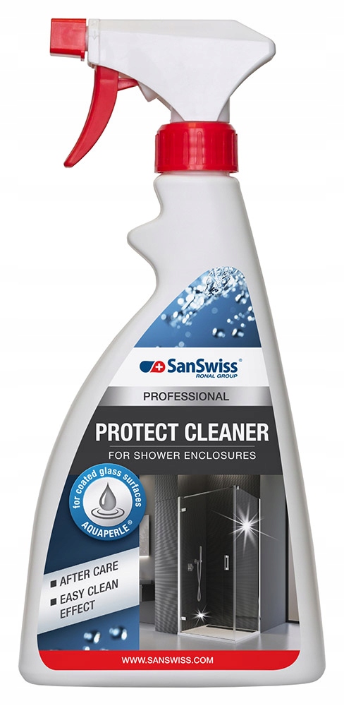 

SanSwiss Protect Cleaner środek do kabin prysznic.