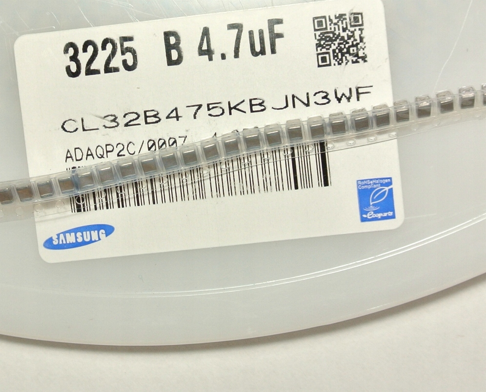 

4.7uF 50V Smd 1210 Samsung CL32B475KBJN3WF [10szt]