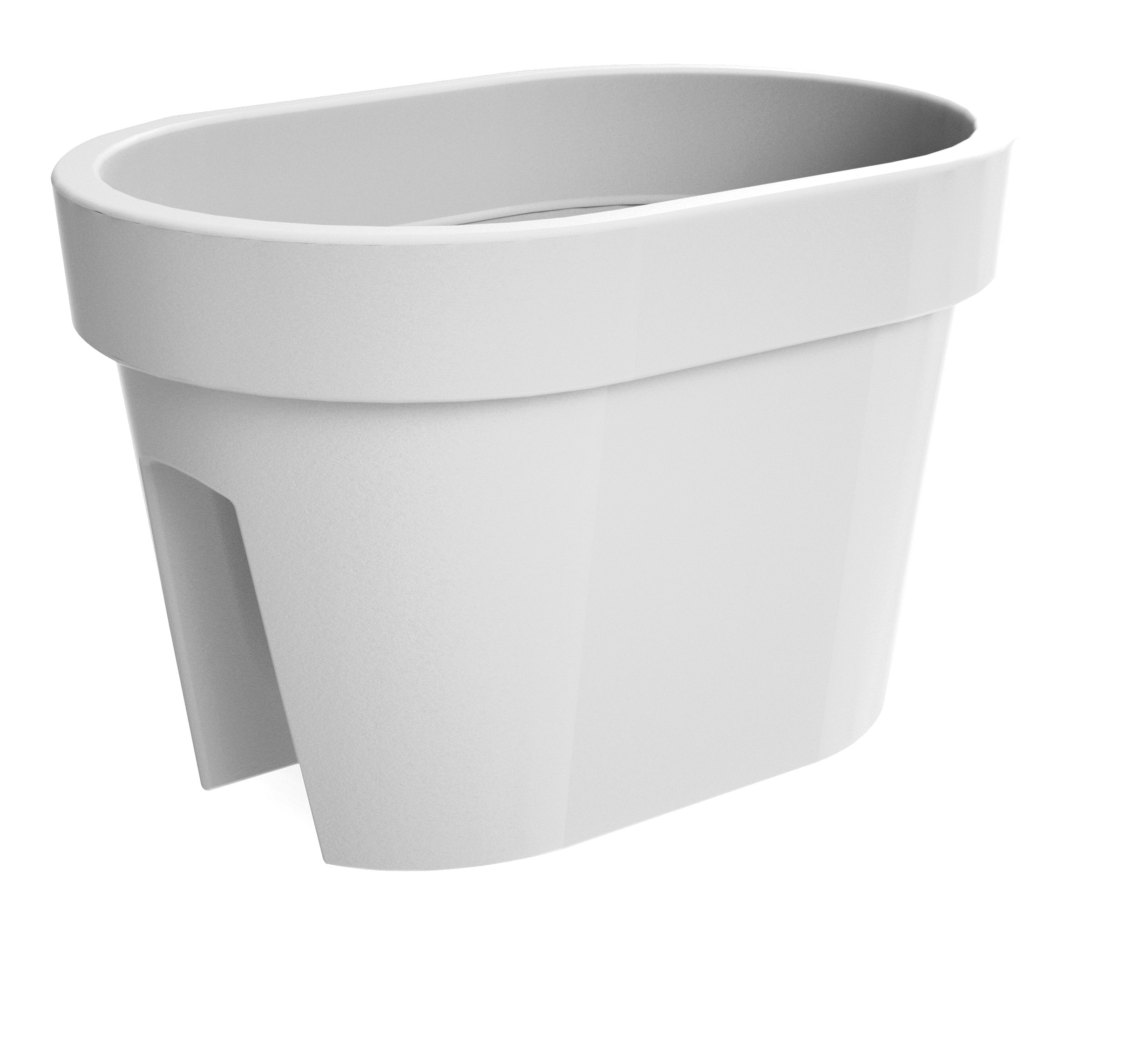 Doniczka na balustradę Lofly DLOFR400 | Biały — 8