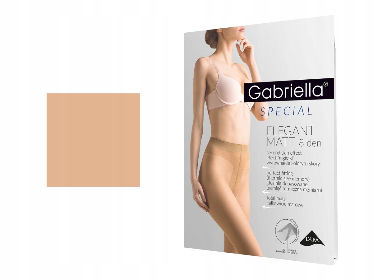 

Gabriella Rajstopy matowe Elegnat 8 Den Melisa 2