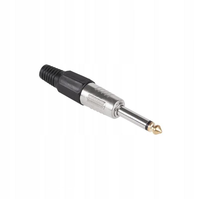 

Wtyk Jack 6,3mm mono metal Duży Jack Złącze