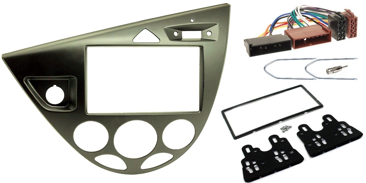 Rámček adaptér Iso sada na montáž rádia 2DIN Ford Focus MK1 1998-2004
