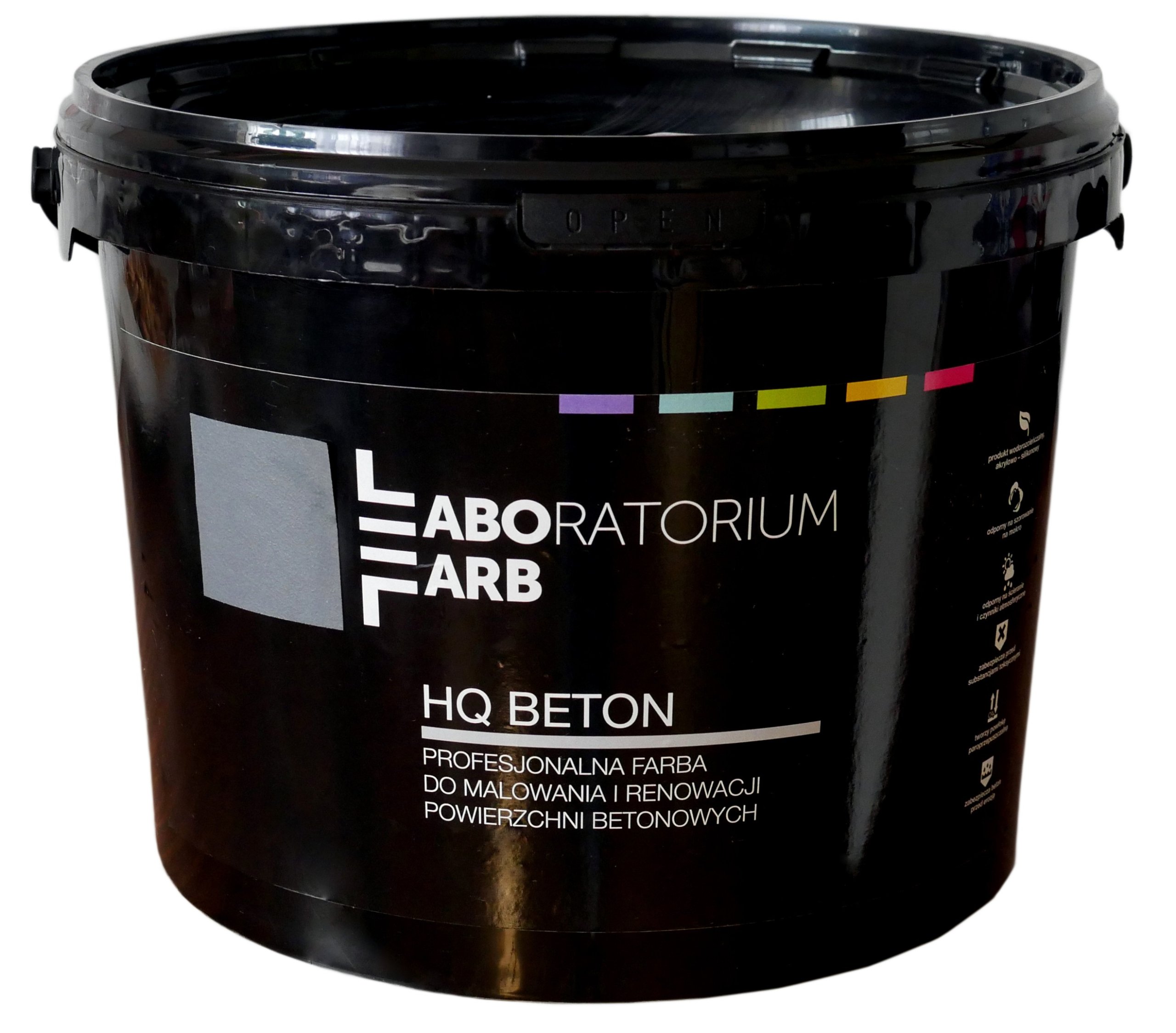 КРАСКА ДЛЯ БЕТОННОГО ПОЛА В ГАРАЖЕ БРУСЧАТКИ 1Л