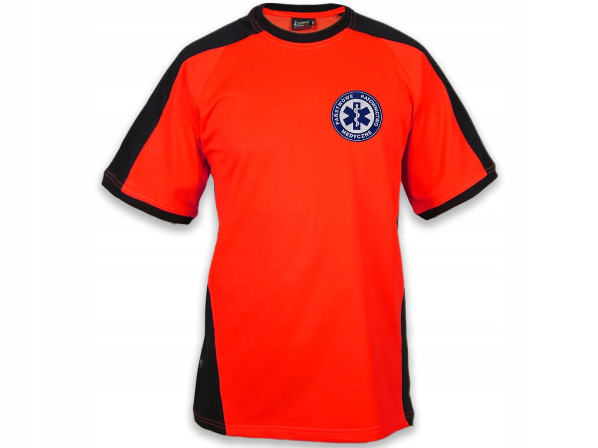 Markowa Koszulka FLUO RATOWNIK SANITARIUSZ LEKARZ Rozmiar L