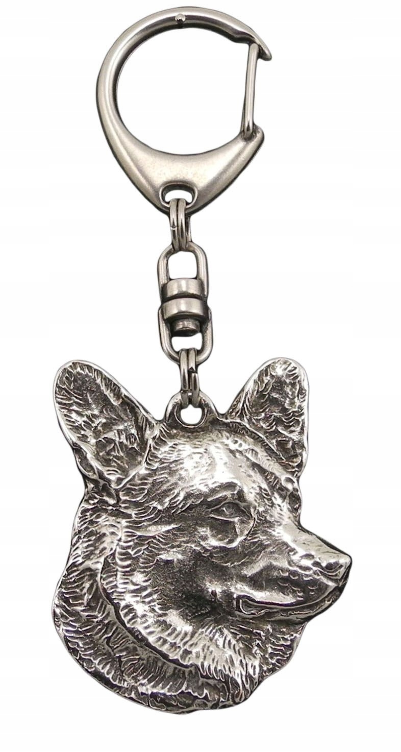 

Welsh Corgi Cardigan Brelok Breloczek posrebrzany