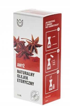 

Olejek eteryczny Anyż 12ml Naturalne Aromaty