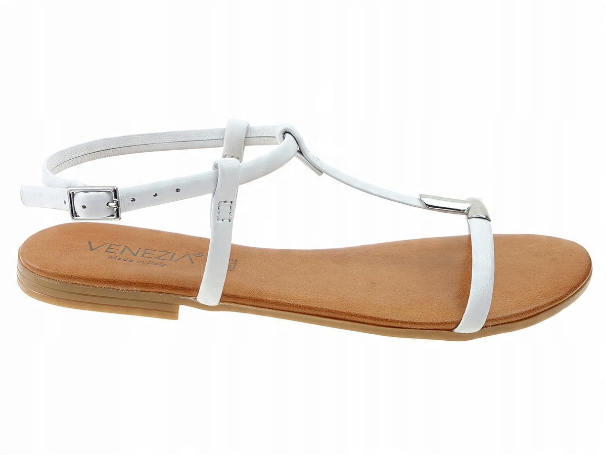 

Venezia buty sandały M345D białe, skóra 38
