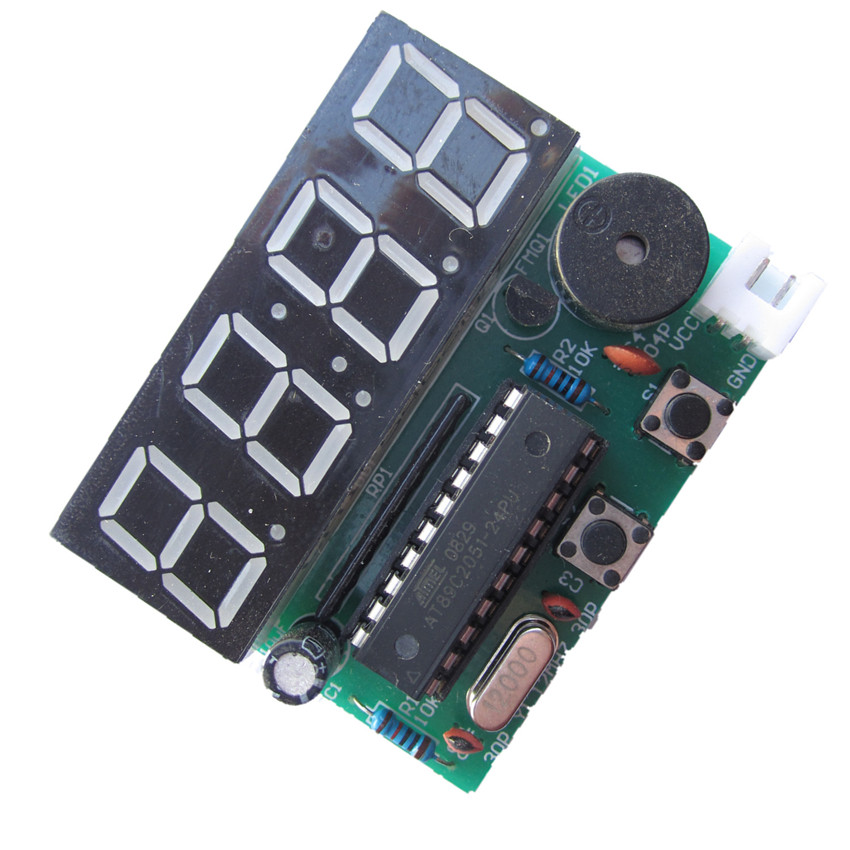 

Zegar elektroniczny 4bit AT89C2051 Diy _BTE-086