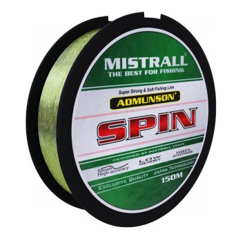 

Żyłka Mistrall Amunson Spin 0,16 mm 3,80 kg