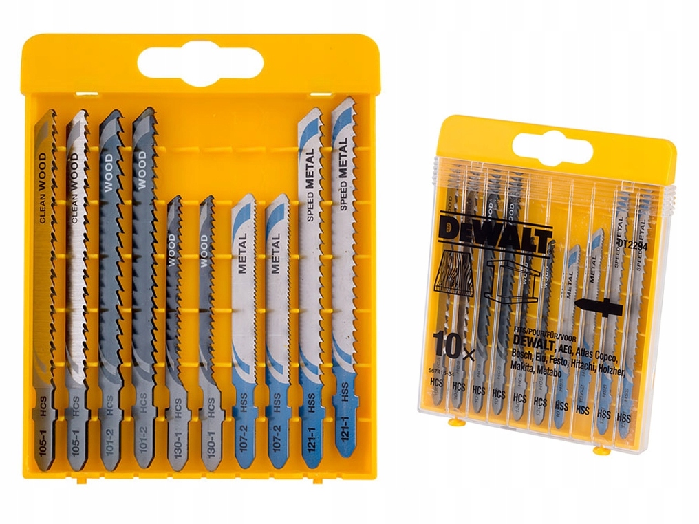 

Dewalt DT2294 Zestaw brzeszczotów do wyrzynarek