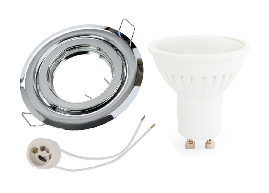 

Komplet Oprawa regulowana Led 8W 720Lm Gu10