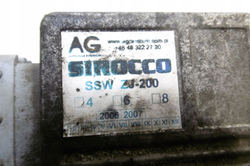 КОНТРОЛЛЕР МОДУЛЬ КОМПЬЮТЕР LPG SSW ZJ-200 4CYL