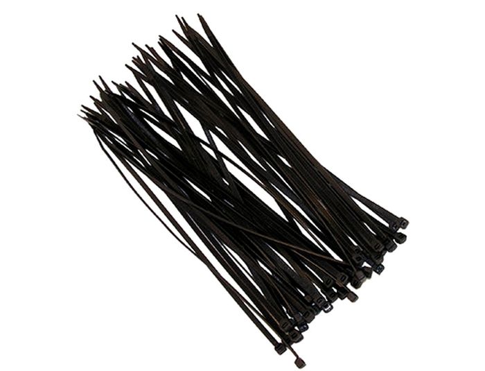

Opaski zaciskowe czarne Uv 30cmx5mm 100szt..4049