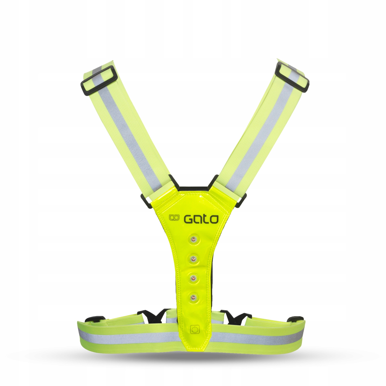 

Szelki odblaskowe Led Gato Safer Sport żółte