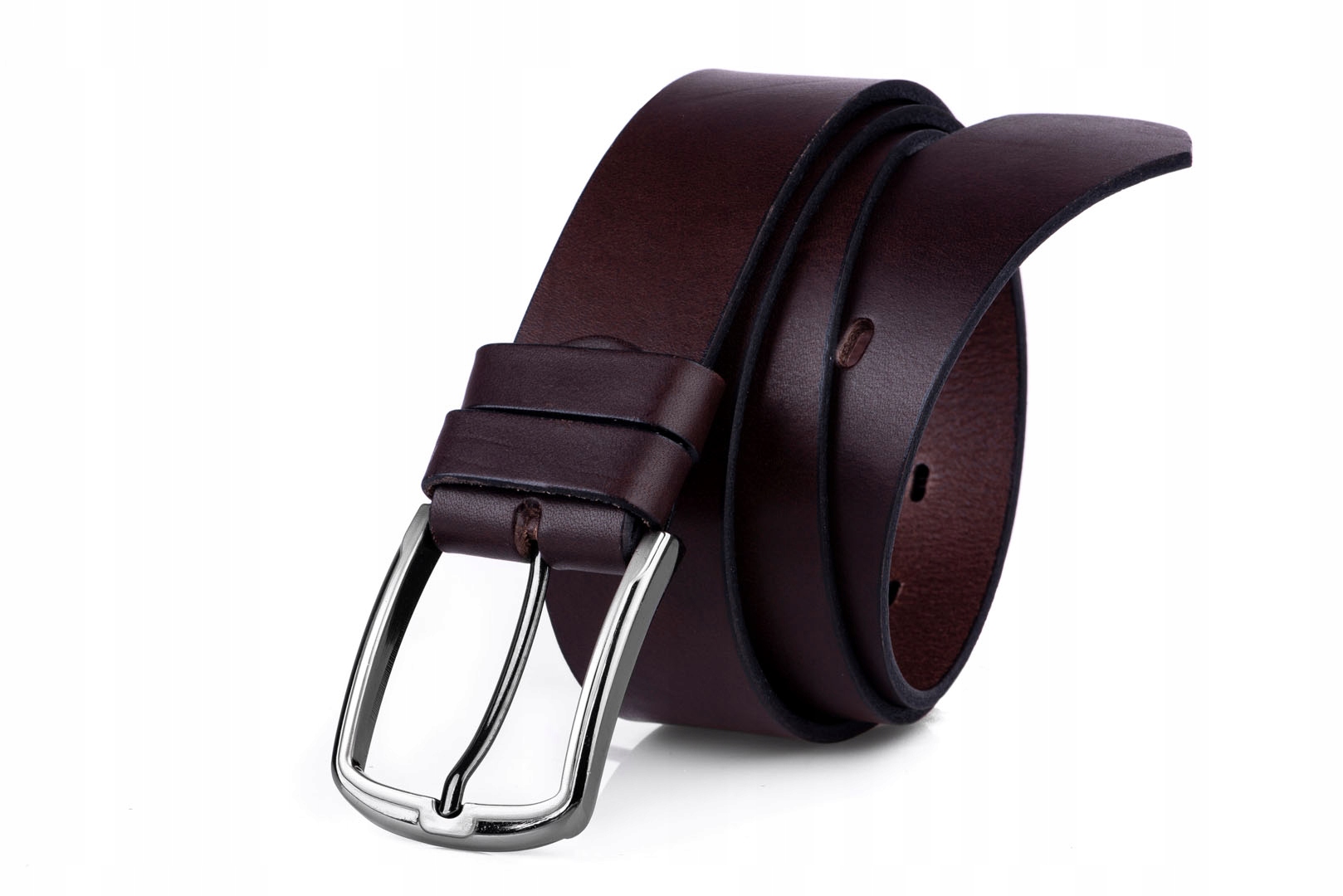 

Pasek męski skórzany klasyczny brązowy 4/105 cm