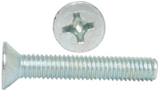 

M2x6 Wkręty z łbem stożkowym ocynk Din 965 20szt.