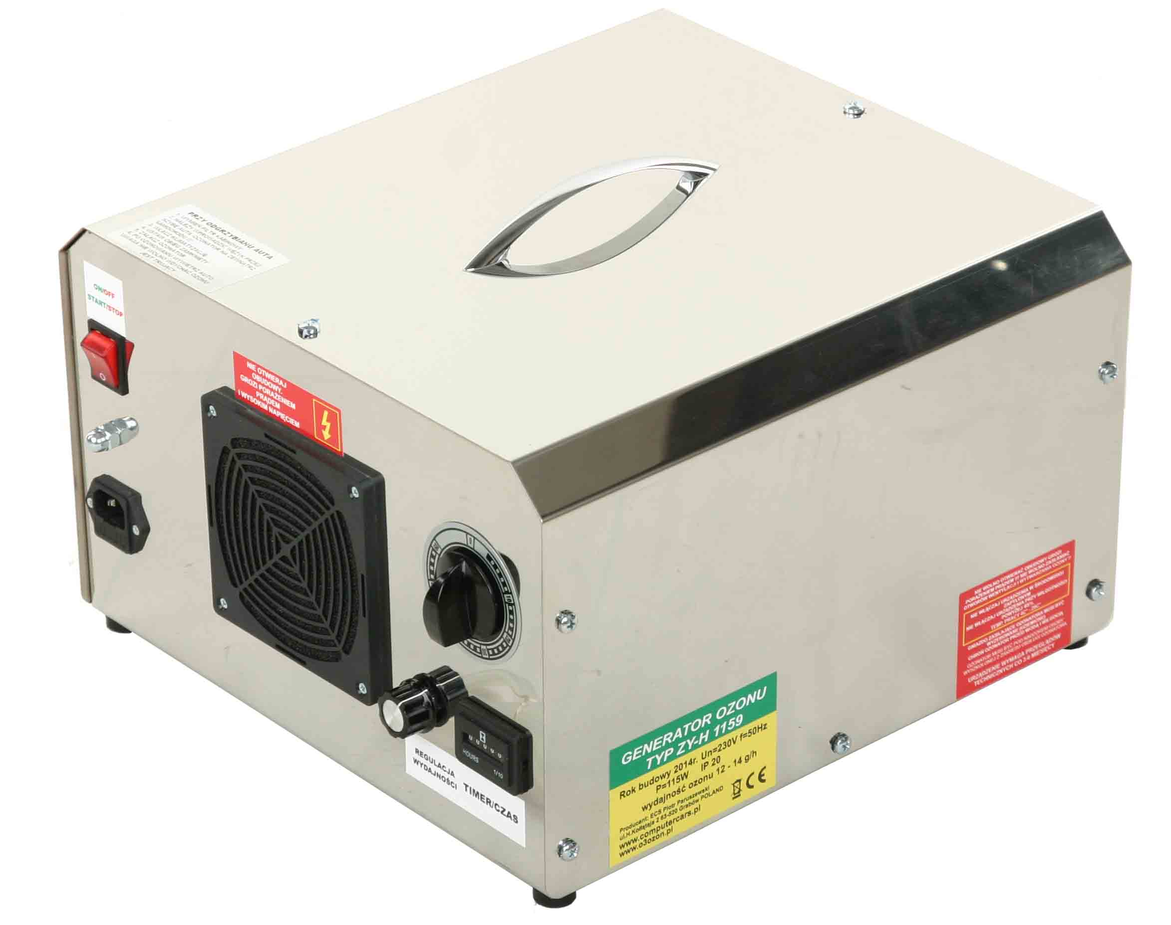 POLSKI OZONATOR DO KLIMATYZACJI GENERATOR OZONU 15