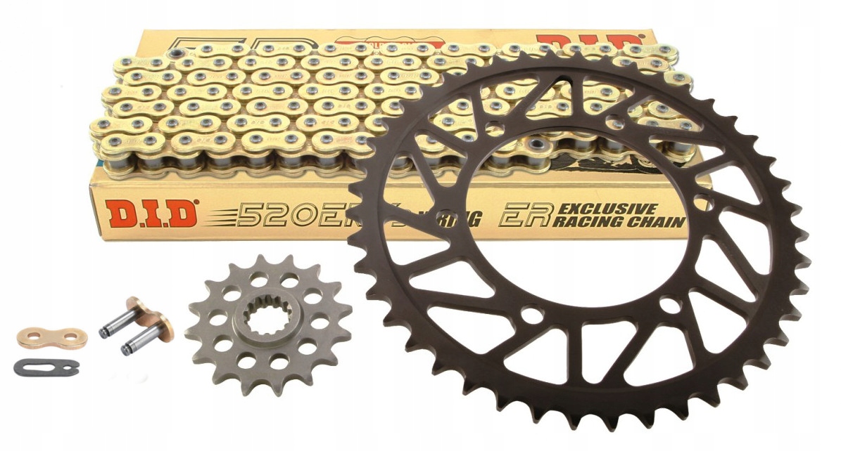 Sada pohonů Yamaha Yfm 660 Raptor Ozubení Řetěz Hyper Zesílený