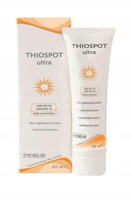 Krem Przeciw Przebarwieniom Synchroline Thiospot Ultra SPF50+ 30ml