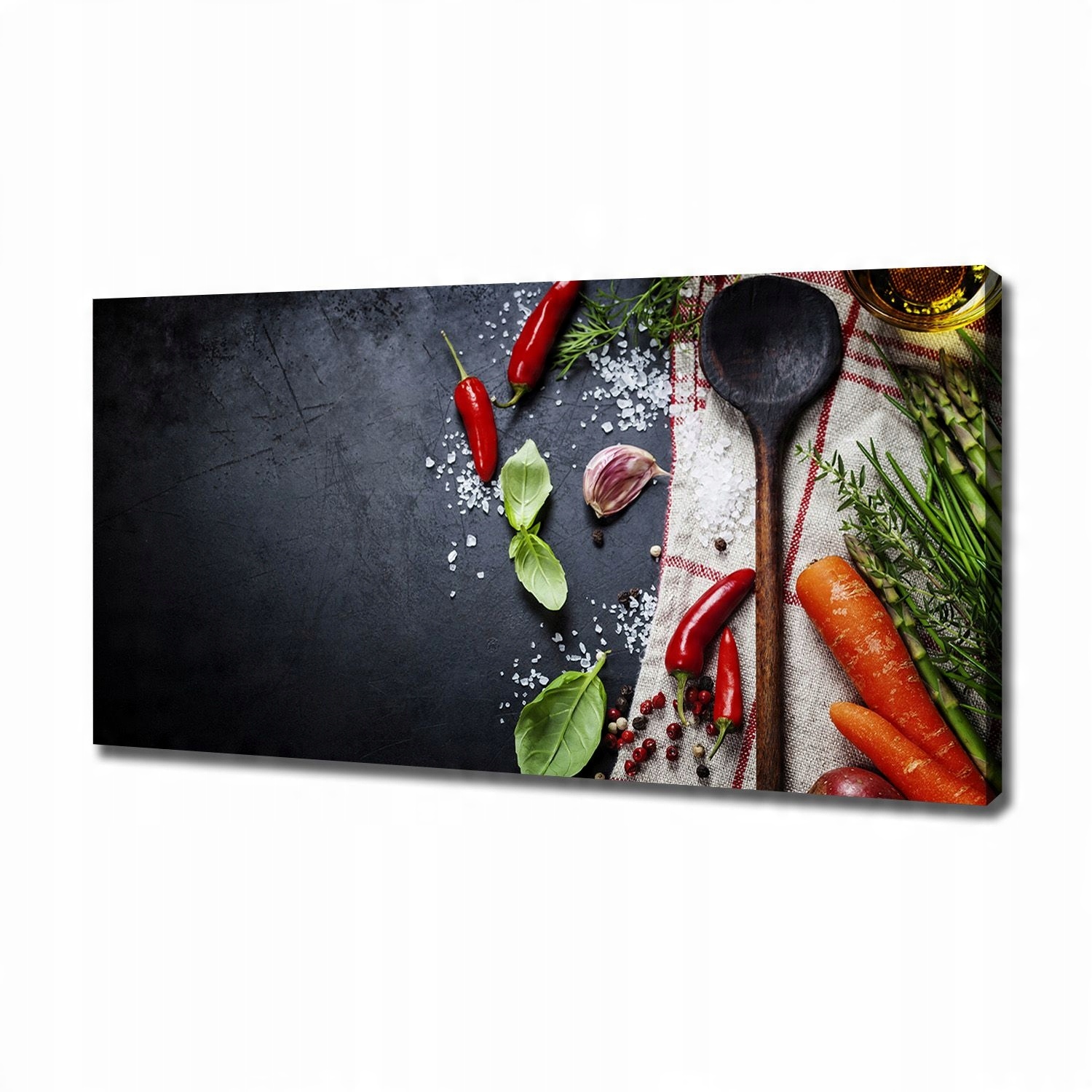 

Foto obraz canvas na ścianę Składniki 120x60 cm