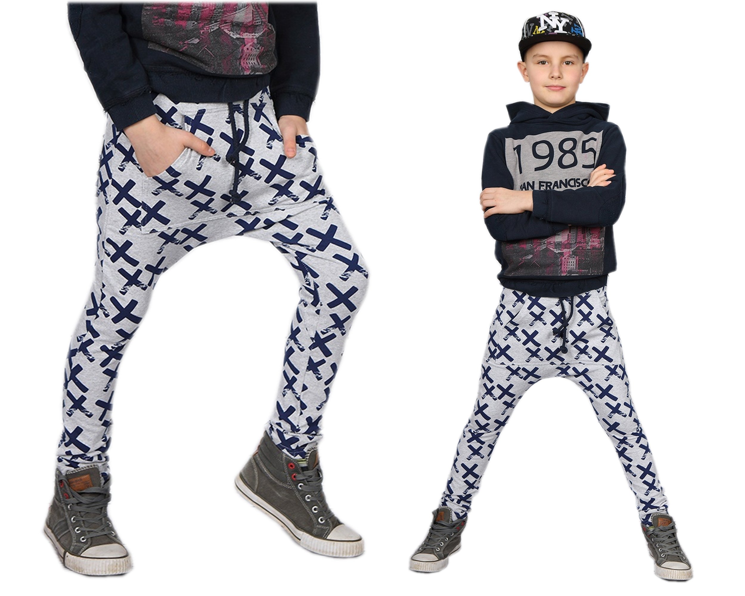 

Baggy X2 Spodnie Dresy Młodzieżowe roz.128 od Moko