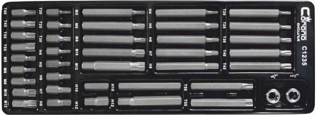 Картридж Corona для шафи TORX SPLINE HEX C1235