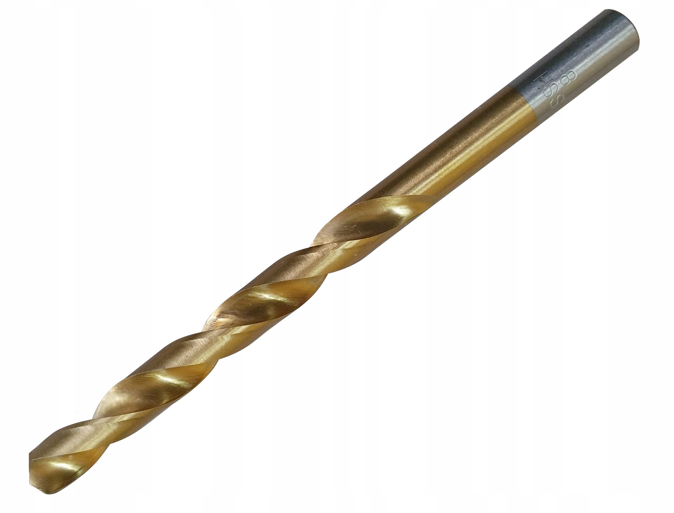 

Wiertło tytanowe do metalu stali 2mm HSS-TiN